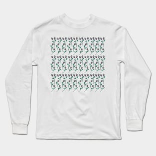 Dainty Flowers | Floral Pattern | Pink Flowers Long Sleeve T-Shirt